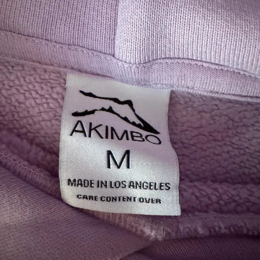 Akimbo Hoodie Lavender Purple Medium - Picture 4 of 5